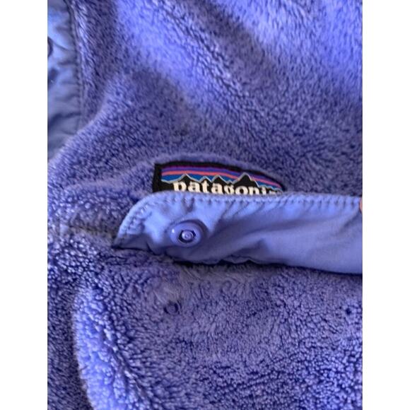 Patagonia fleece lavender t snap pullover size small - Picture 5 of 7